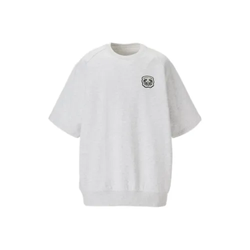 Onitsuka Tiger T-Shirt Унисекс Серый Белый