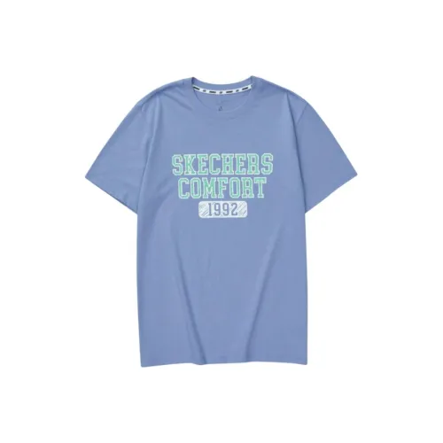 Skechers T-Shirt Мужской Impression Фиолетовый