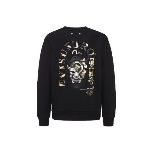 EVISU Черные Мужские Свитшоты