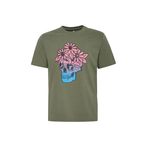 Конверс T Рубашка Мужская Травяной Зеленый