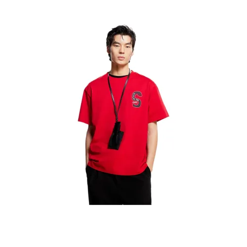 JACK JONES· Snake Year Collection Рубашка Мужская Красная