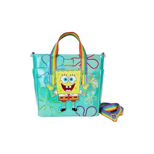Loungefly Сумки через плечо SpongeBob 25th Anniversary Imagination Портативный ДУАЛЬНОЕ использование Женские