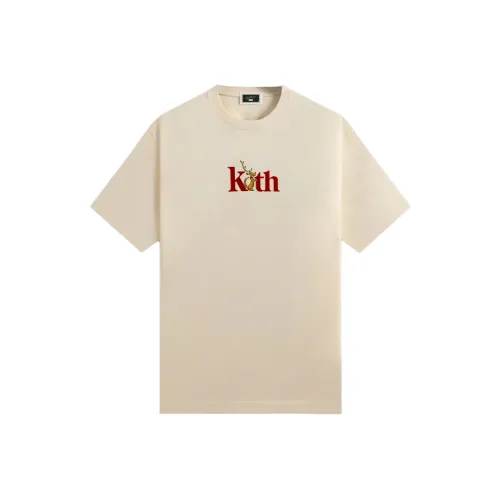 KITH Monday Program Collection FW24 Для Grinch Max Serif T Рубашка Мужская Песочного цвета