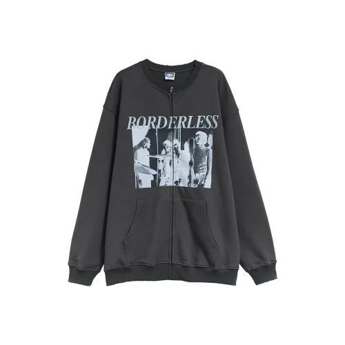 F426 Свитшот Унисекс Темно-серый