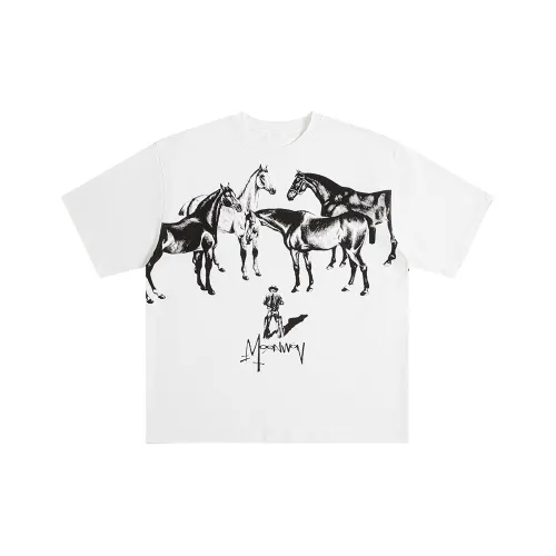 MOONWAV Короткий рукав T-рубашки Унисекс