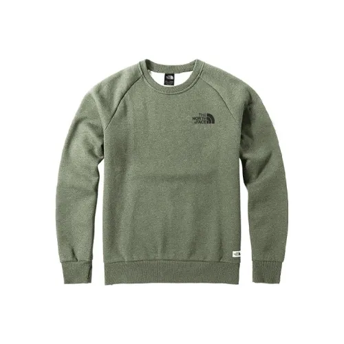 The North Face Коричнево-зеленый Унисекс Свитшоты
