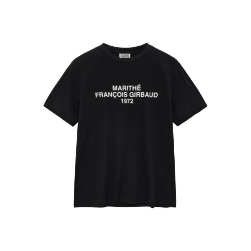 Marithe Francois Girbaud SS24 T Рубашка Унисекс Черная