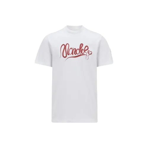 MONCLER Белая Мужская T-рубашка
