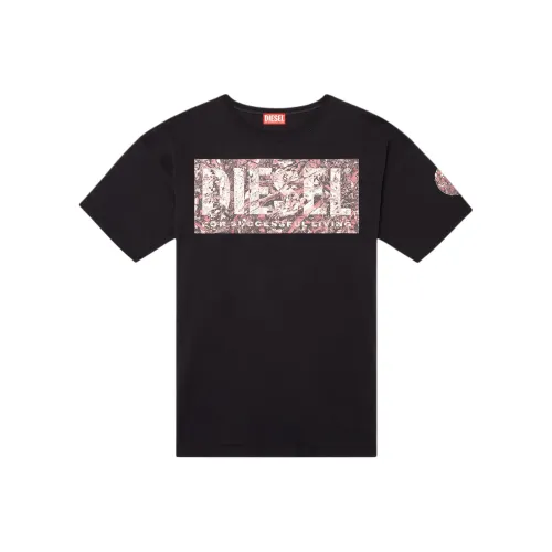 DIESEL Мужские черные T-рубашки
