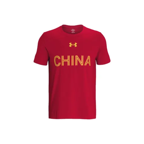 Under Armour Red Men's T-Shirts
