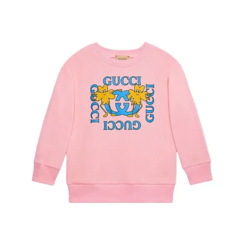 GUCCI Розовый Унисекс Свитшоты