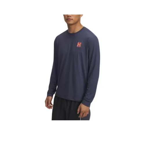 Under Armour SS25 T-Shirt Мужской Rain Gray Quartz Gray