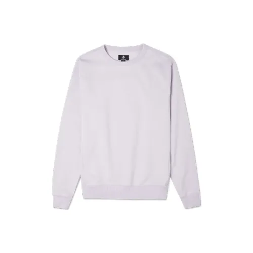 Конверс Светло-фиолетовый Мужской Свитшот