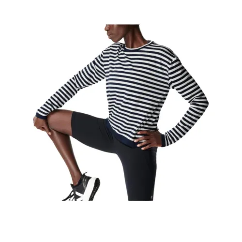 Sweaty Betty T-Shirt Унисекс Морской Синий