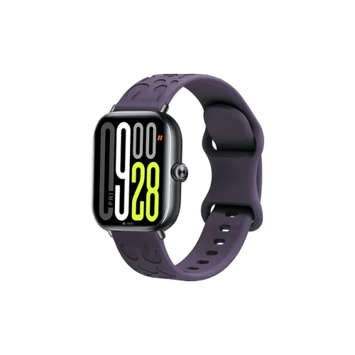 Penc Iwatch Ремешок Xiaomi Красный Бежевый Совместимость Силиконовый Материал 214 мм