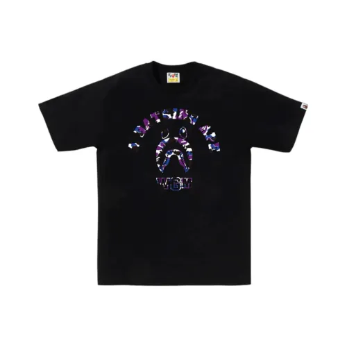 A BATHING APE T-Shirt Мужской Черный