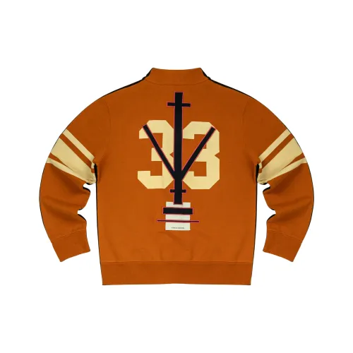 Champion x Craig Green Свитшот Унисекс Красный Пэчворк