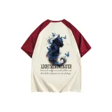 Абрикосовый и бордовый