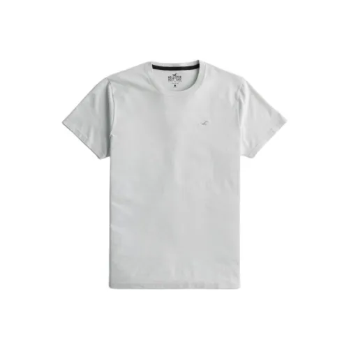Hollister T-Shirt Мужской Светло-Серый