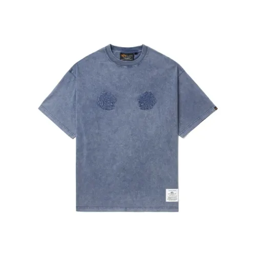 Alpha Industries T-Shirt Унисекс Синий