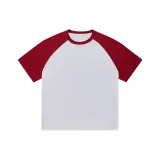 Белый & бордовый