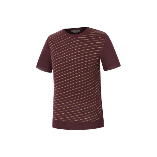 Corneliani Мужские рубашки T из бургунди