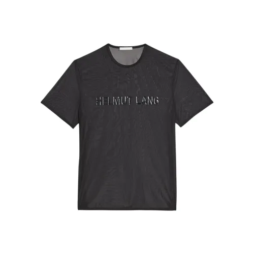 Helmut Lang T-Shirt Унисекс Черный