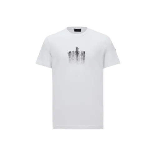 Moncler Белая Мужская T-рубашка