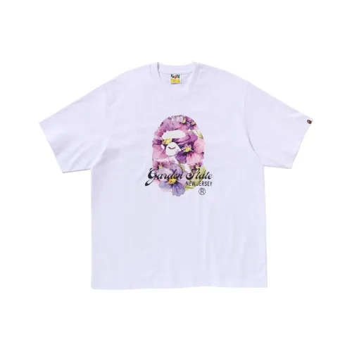 A BATHING APE T-Shirt Мужской Белый