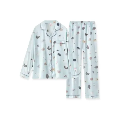WANANNI Пижамный комплект женский синий