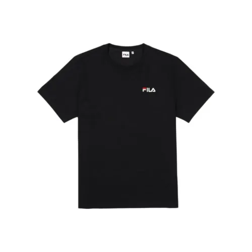 FILA Linear T Рубашка Мужская Черная