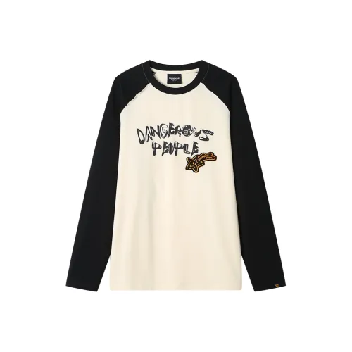 DANGEROUSPEOPLE Длинный рукав Т-рубашка Унисекс