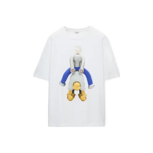 LOEWE Совместное издание Белая Мужская T-рубашка