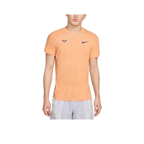 nike RAFA T Рубашка Мужская Оранжевая Мел