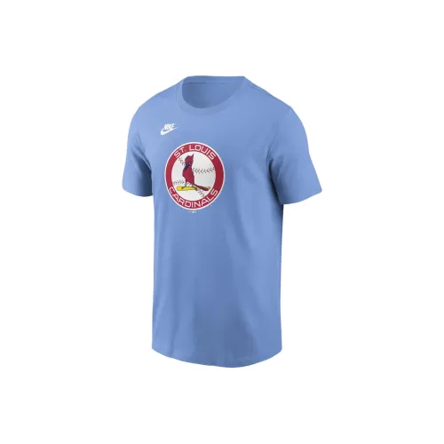 nike T-Shirt St. Louis Cardinals Мужской Светло-Синий