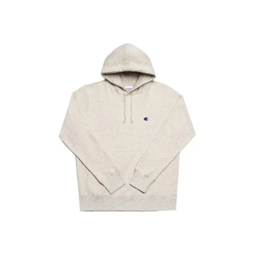 Champion Свитшот Японская версия Унисекс Овсяный белый