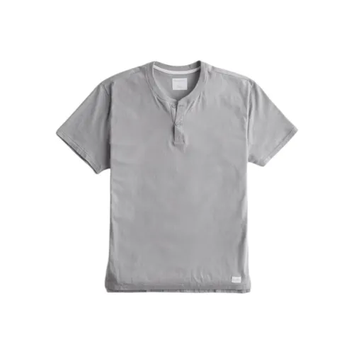 Hollister T-Shirt Мужской Светло-Серый