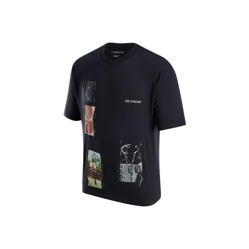 Джордан SS24 T Рубашка Мужская Черная