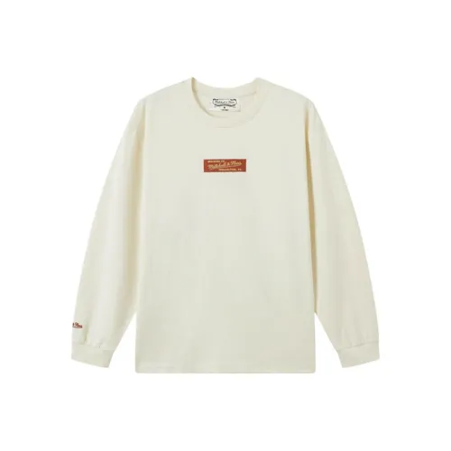 MITCHELL NESS SS25 T-Shirt Унисекс Экрю