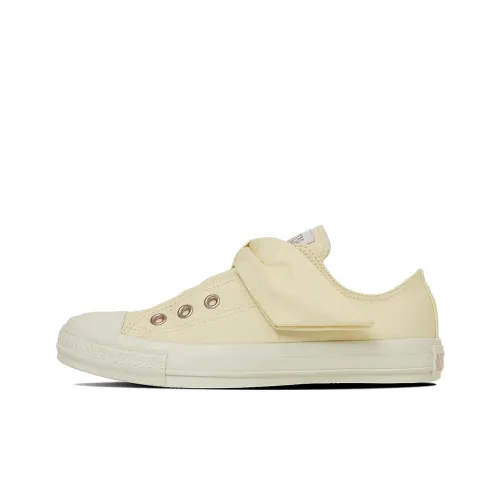 Конверс ALL STAR RIBBONSTRAP Легкий Низкий Топ Кеды Женские Кремовый