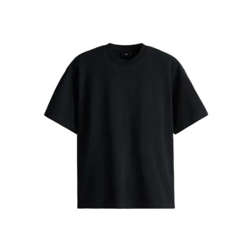 H&M Черные Мужские T-рубашки