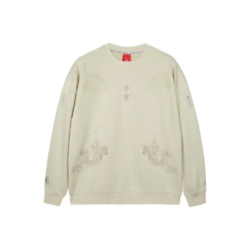 LINING Sports Fashion Collection Толстовка Унисекс Ма Серый Зеленый