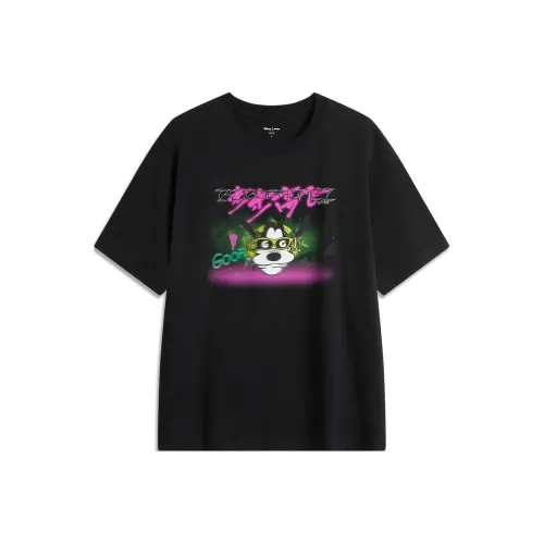 LiNing x Disney T-Shirt Мужской Черный