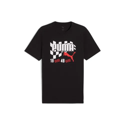 PUMA Черный/01 Мужская T-рубашка