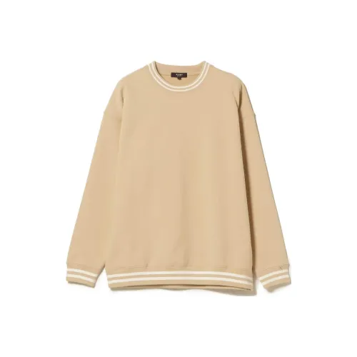 BEAMS совместный бренд Бежевый Мужской Свитшот