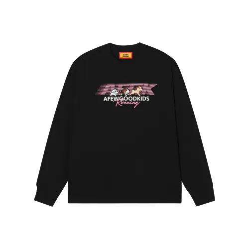 AFGK совместная бренд FW24 Длинный рукав Т-рубашка Унисекс