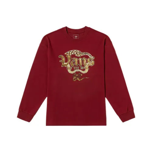 VANS TEE LS Красный Унисекс Футболка