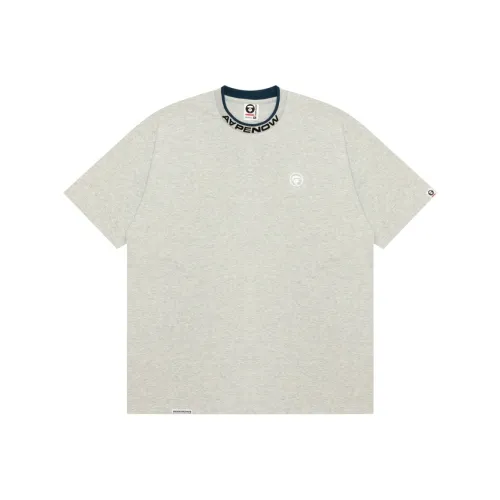 AAPE Серый WH2 Мужская T-Рубашка