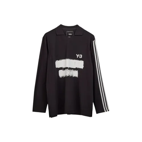 Y 3 Черные Унисекс T-рубашки