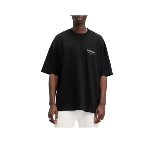 ALLSAINTS Мужские черные футболки